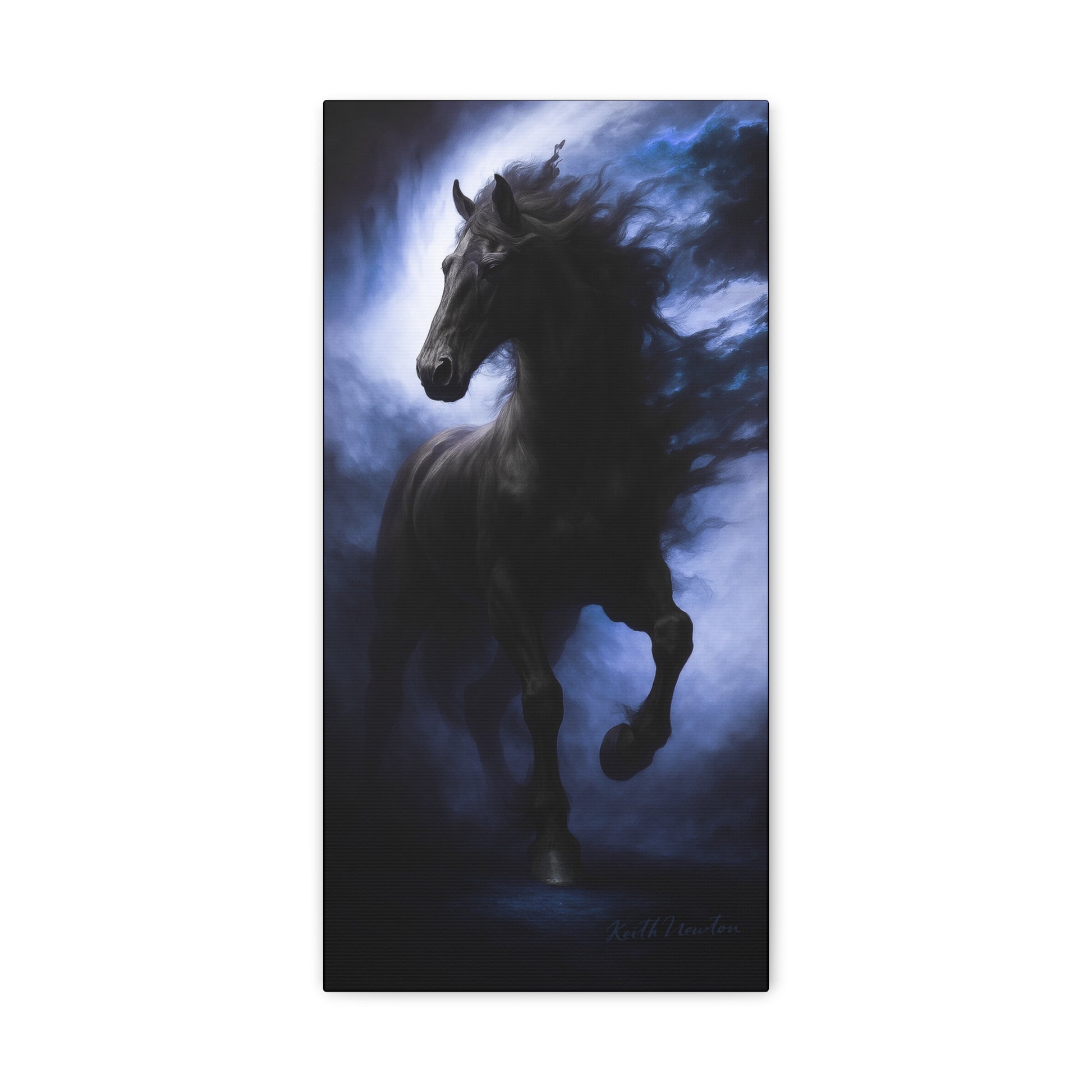 Stallion in the Mist