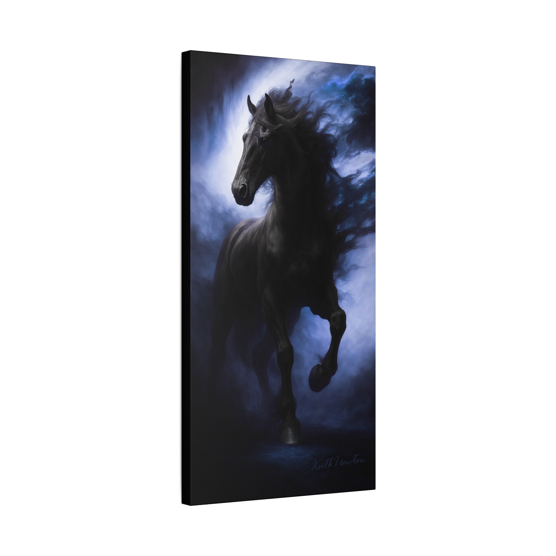 Stallion in the Mist