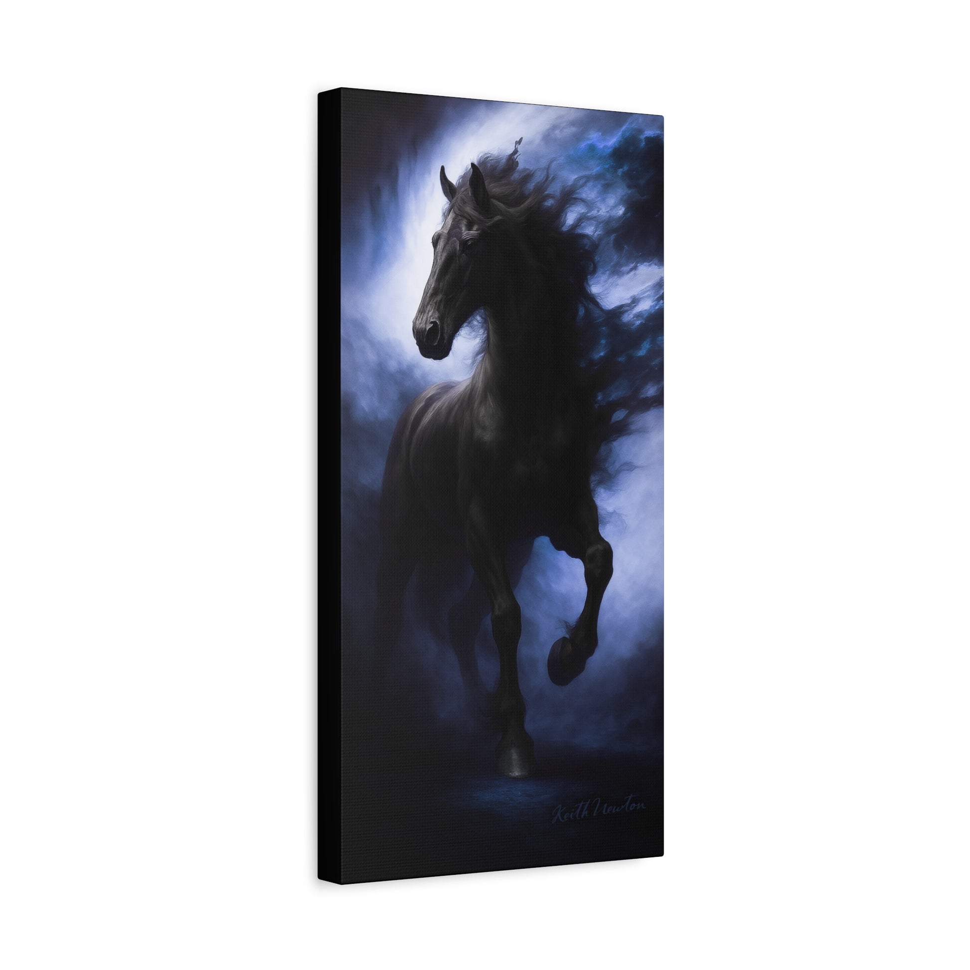 Stallion in the Mist