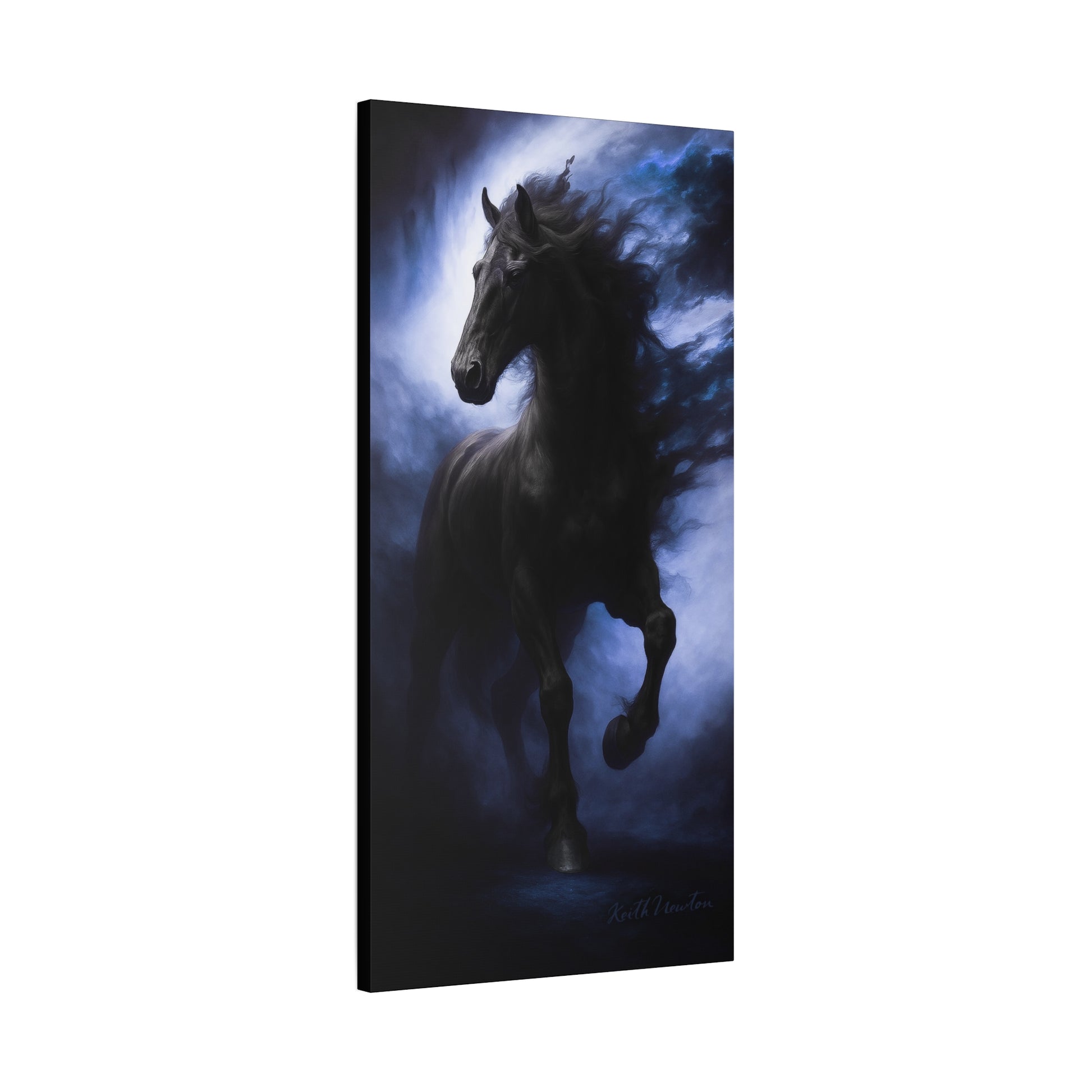 Stallion in the Mist