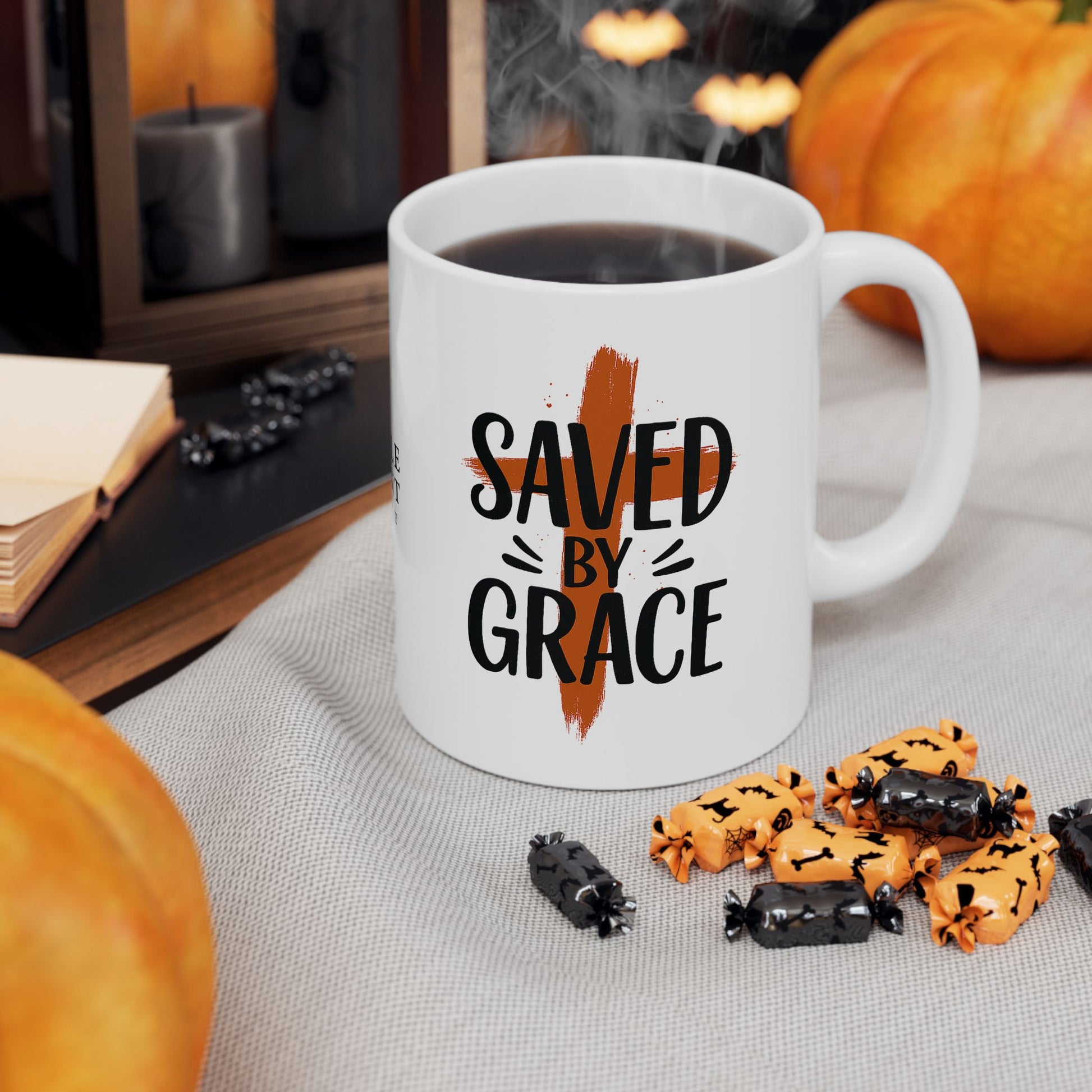 Saved by Grace Coffee Mugs
