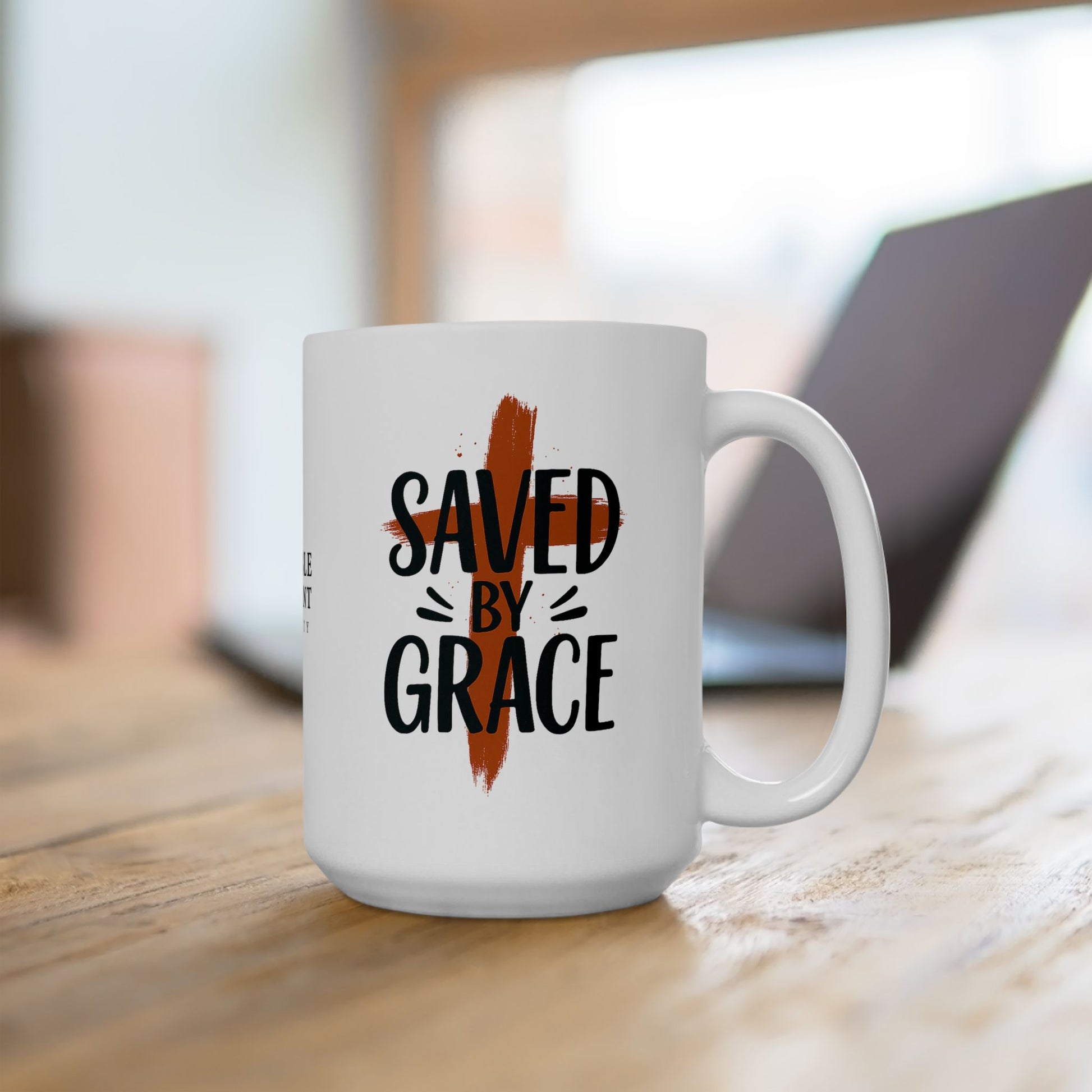 Saved by Grace Coffee Mugs